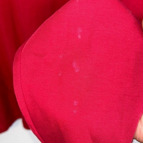 L.L. Bean Shirt Crewneck Solid Pullover Long Sleeve Semi Cropped Basics Top - Picture 9 of 9